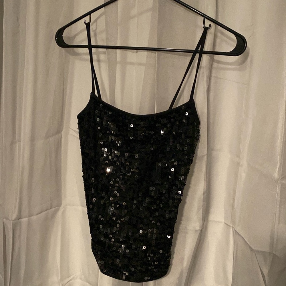 Women’s sequin cami